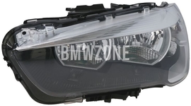 Headlight Halogen left X1 F48/X1 F48 LCI H7+H7 with leveling motor