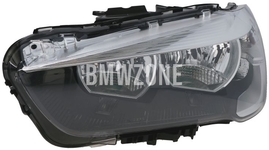 Headlight Halogen left X1 F48/X1 F48 LCI H7+H7 with leveling motor