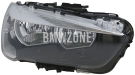 Headlight Halogen right X1 F48/X1 F48 LCI H7+H7 with leveling motor