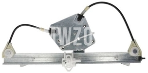 Window winder mechanism rear right E87/E87 LCI without motor, passenger side