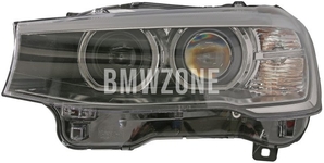 Headlight Bi-Xenon left X3 F25, X4 F26 D1S non adaptive