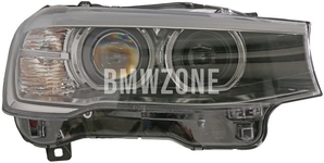 Headlight Bi-Xenon right X3 F25, X4 F26 D1S non adaptive