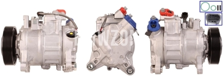 Air conditioner compressor (6PK) Fx 14d 18d 20d N47N, 25d N47S1, 30d N57N, 35d N57Z