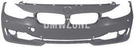 Front standard bumper F30/F31 without holes for washers, with holes for parking sensors + parking assistant