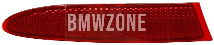 Rear bumper reflector lens left X3 F25 standard bumper // -31.03.2014