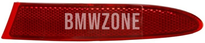 Rear bumper reflector lens right X3 F25 M-Packet bumper