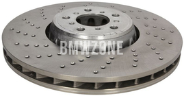 Front left brake disc (395x36mm) M perforated