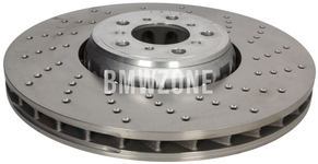 Front right brake disc (395x36mm) M perforated