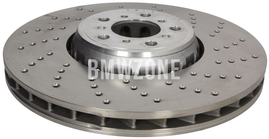 Front right brake disc (395x36mm) M perforated