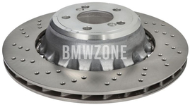 Rear left brake disc (385x24mm) M perforated
