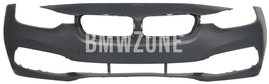 Front standard bumper F30 LCI/F31 LCI without holes for washers, without holes for parking sensors