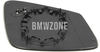 Outside mirror glass left Fx series 1,2,3,4 driver side