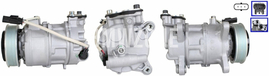 Air conditioner compressor Fx 14d 16d B37, 16i 18i B38, 18d 20d 25d B47, 20i 25i 30i B46 B48, 30d N57N, 35d N57Z, 40i B58 // with electromagnetic clutch