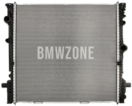 Engine radiator X3 M F97, X4 M F98 S58 S58T - secondary